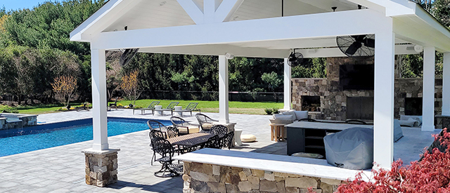 Exterior Remodeling Project in Colts Neck in Monmouth County NJ by Rasinski Construction