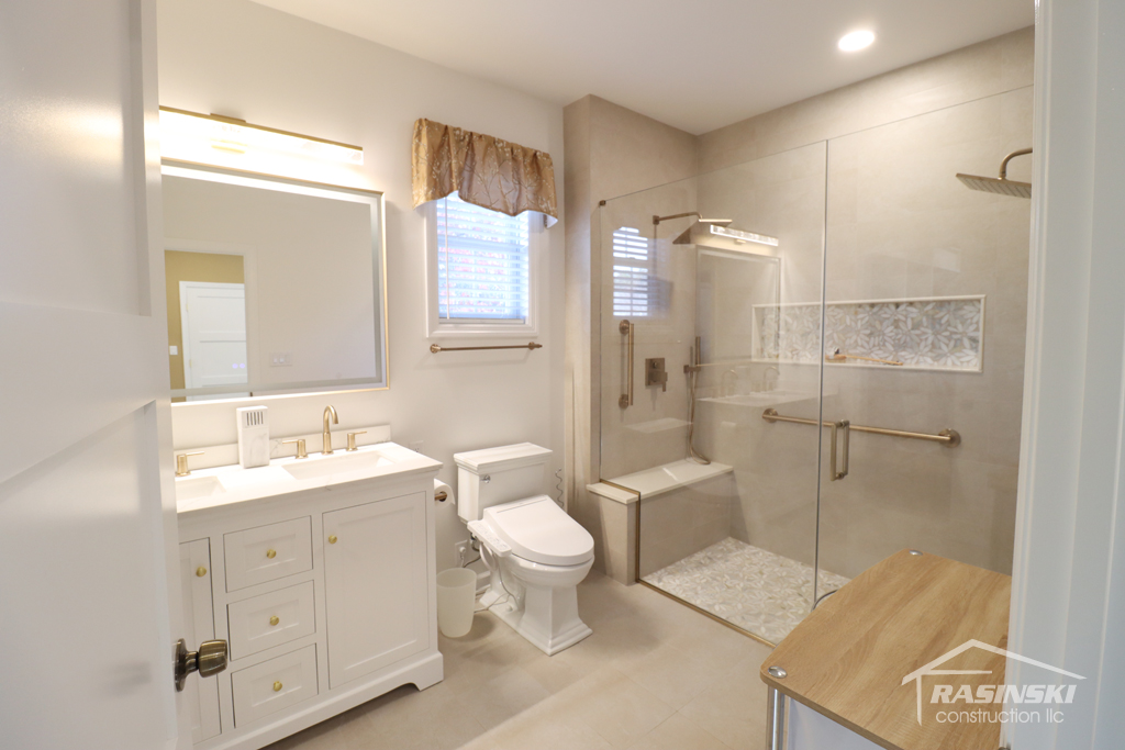 In law suite home addition completed by Rasinski Construction of central NJ