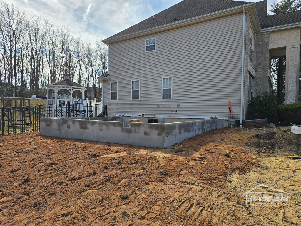 In law suite home addition completed by Rasinski Construction of central NJ