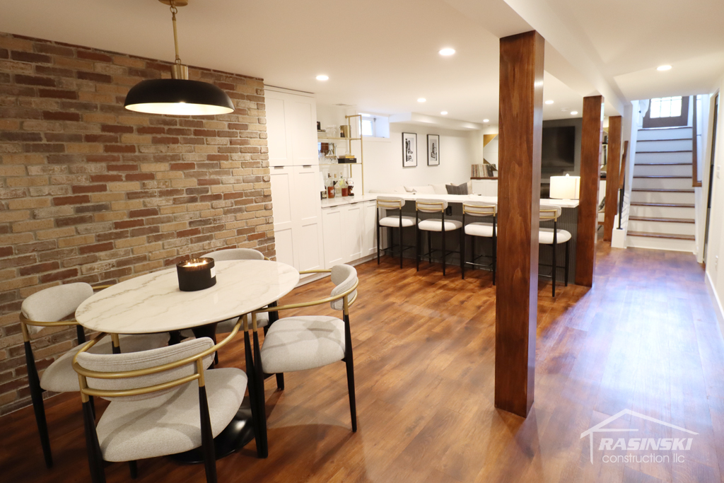 Ocean County NJ basement remodeled by Rasinksi Construction | RasinskiConstructionNJ.com