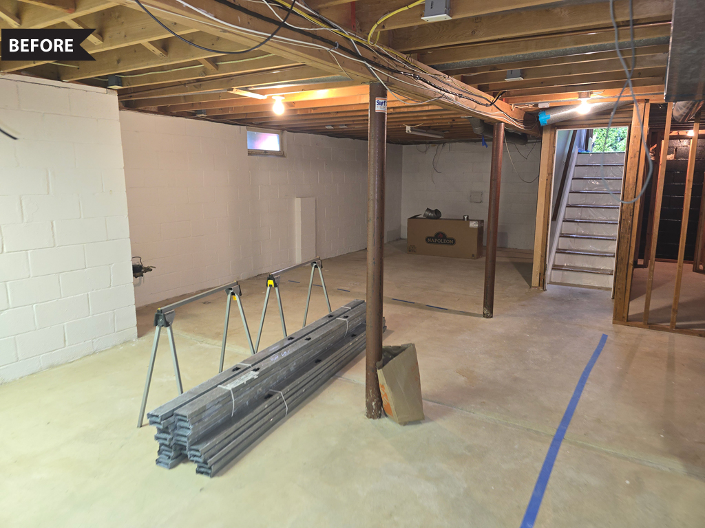 Ocean County NJ basement remodeled by Rasinksi Construction | RasinskiConstructionNJ.com