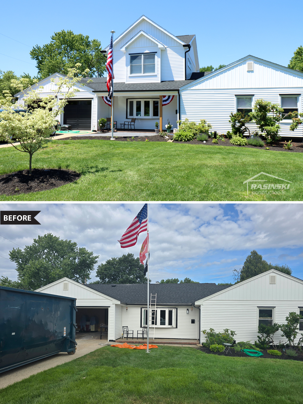 Matawan NJ Home Addition completed by Rasinski Construction | rasinskiconstructionnj.com