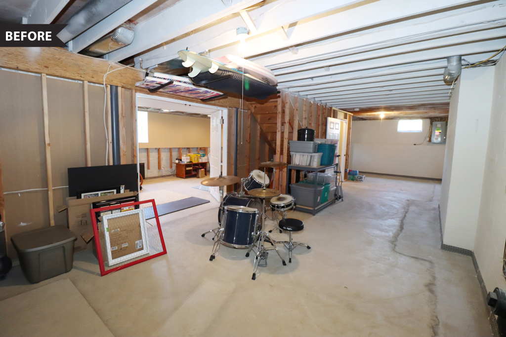 Mercer county NJ finished basement project by Rasinski Construction | RasinskiConstructionNJ.com