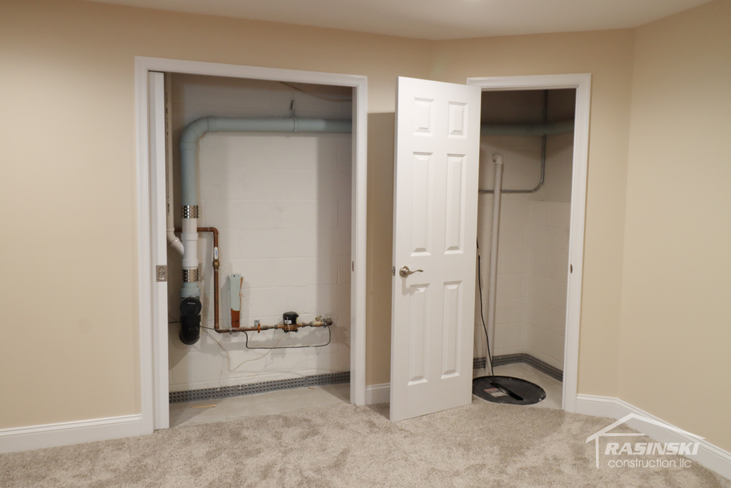 Mercer county NJ finished basement project by Rasinski Construction | RasinskiConstructionNJ.com
