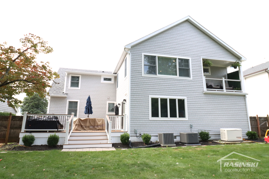 Monmouth County NJ home with a home addition completed by Rasinski Construction | rasinskiconstructionnj.com